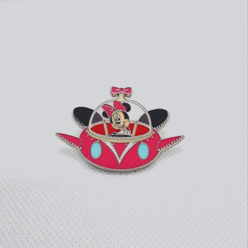 🌺 5/$25 Minnie Mouse‎ Characters Flying UFOs Trading Pin 2015